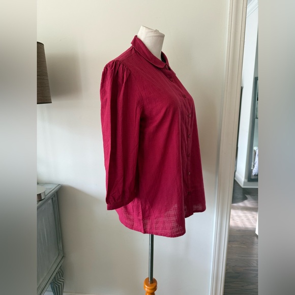 SEASALT CORNWALL Organic Cotton Hope Cottage Blouse II Charm Size 8 - Picture 3 of 13